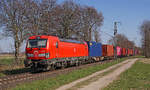 Jubiläums-Lok 193 331 am 31.03.2021 in Boisheim.