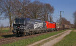 backbone - 193 365 und Schwesterlok am 31.03.2021 in Boisheim.