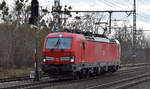 DB Cargo AG, Mainz [D] mit ihrer  193 398  [NVR-Nummer: 91 80 6193 398-5 D-DB] am 07.01.25 Höhe Bahnhof Golm.