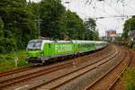 193 990-0 Vectron mit Flixtrain in Wuppertal, am 13.07.2019.
