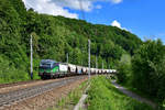 193 244 mit einem Getreidezug am 11.06.2020 bei Ingling.