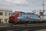 Siemens Vectron 193 461-1 durchfährt am 29.03.2023 den Bahnhof Pratteln.