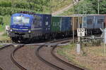 193 564 derRurtalbahn Cargo am 28.06.2024 in Oberwesel