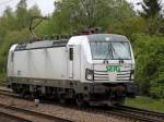 193 831-5 der Firma Salzburger Eisenbahn TransportLogistik GmbH beim Rangieren im Bahnhof Rostock-Bramow.16.05.2015
