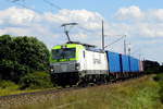 Am 09.08.2017 kam 193 896-8 von CAPTRAIN aus Richtung Stendal und fuhr weiter in Richtung Salzwedel .