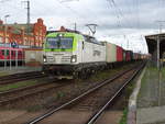 Am 31.10.2017 kam die 193 783 mit einem Containerzug aus Richtung Magdeburg nach Stendal und fuhr weiter in Richtung Uelzen.