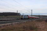 193 806-7 DB Regio/ Railpool bei Altenbanz VDE 8.1 am 27.12.2017.