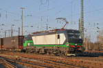 Lok 193 278-9 durchfährt den Badischen Bahnhof.