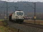 193 607 mit Kalizug in Fahrtrichtung Süden.