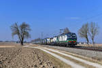 193 283 mit DGS 43945 am 02.03.2018 bei Langenisarhofen.