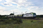 Captrain Vectron 193 784-6 unterwegs mit Drehgestell-Schüttgutwagen mit Schwenkdach 37 ten 84 NL-ERSA Tagnpps von ERMEWA SA / Captrain.