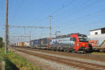 Siemens Vectron 193 467-8 durchfährt den Bahnhof Rheinfelden.