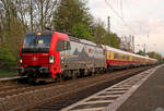 SBB 193 471  Karlsruhe  am AKE51 nach Domodossola im ersten Licht des Tages in BN-Beuel am 18.04.2019