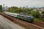 193 728 ELL Vectron mit Flixtrain in Wuppertal, am 03.08.2019.
