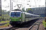 193 813-3 mit FLX 1802 nach Hamburg in Recklinghausen-Süd 24.8.2019