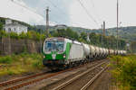 193 285 SETG mit Kesselzug in Wuppertal Steinbeck, am 01.09.2019.