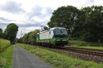 ELL/LTE Siemens Vectron 193 735-8 mit Containerzug in Maintal Ost am 15.08.19