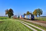 193 824 mit DGS 45181 am 31.10.2019 bei Langenisarhofen.