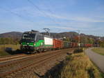 Am 26.10.2018 konnte ich einen Vectron ( 193 244 ) auf der Remsbahn zwieschen Plüderhausen und Urbach bei Schorndorf Fotografieren 