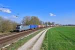 193 999 mit DGS 40668 am 10.04.2020 bei Langenisarhofen.