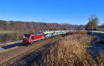 193 627 mit DGS 47142 am 26.11.2020 bei Sandbach.