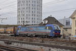 Siemens Vectron 193 524-6 durchfährt den Bahnhof Pratteln.