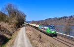 193 839 mit DGS 49865 am 26.03.2021 bei Seestetten.