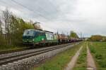 ELL/LTE Siemens Vectron 193 263-1 mit Kesselwagen in Thüngersheim am 01.05.21