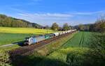 193 998 + 193 201 mit einem Getreidezug am 04.05.2021 bei Einöd.