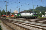 GROSSER BAHNHOF SINGEN am 14.