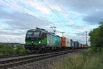 ELL/RTB 193 756  Vectron #750  mit dem DGS 44376 (Basel Bad Rbf - Rotterdam Waalhaven) am Abend des 02.07.2020 nörldich von Hügelheim.