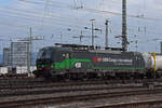 Siemens Vectron 193 257-3 durchfährt den badischen Bahnhof.