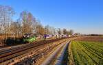 193 264 mit DGS 40670 am 01.03.2022 bei Langenisarhofen.