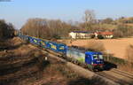 193 495-9 mit dem DGS 43575 (Gekkengraaf - Padova Interport) bei Riegel 4.3.22