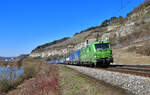 193 996 mit DGS 41161 am 08.03.2022 bei Himmelstadt.