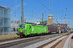 Siemens Vectron 193 281-3 durchfährt den badischen Bahnhof.