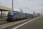 Siemens Vectron 193 532-9 durchfährt am 25.01.2023 den badischen Bahnhof.