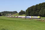 193 403 und 189 914 mit einem  KLV  auf dem Weg nach Freilassing am 22.