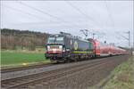 X4E -606 (193 606-1) ist am 26.03.2024 in Richtung Frankfurt/M.