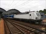 ČD 193 573 in HBf. Praha hlavni nadrazi am 17. 5. 2024.[NVR-Nummer: 91 80 6193 573-3 D-RAILL]