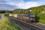 193 665  Thunersee  ist in Zeihen AG unterwegs in Richtung Basel, aufgenommen am Abend des 23.05.2024.