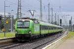 DISPO 193 604-6 in Diensten von Flixtrain in Wunstorf 15.6.2024