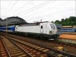 ČD 193 573 (D-Raill)in HBf. Praha hlavni nadrazi am 17. 5. 2024.