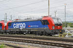 Fabrikneue Siemens Vectron 193 053-6 von SBB Cargo steht am 26.08.2024 auf einem Abstellgleis beim badischen Bahnhof. Aufnahme Basel.