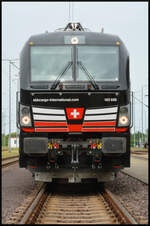 SBB Cargo International 193 659 beim Tag der offenen Tür am 31.08.2024 im DB Werk Dessau.