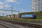 Siemens Vectron 193 519-6 durchfährt am 17.07.2024 den Bahnhof Pratteln.