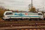 193 108  Bielersee  SBB Cargo International in Koblenz Lützel, am 02.11.2024.