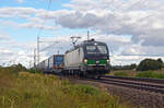 Mit dem TX-KLV von Rostock nach Verona am Haken rollte 193 225 am 29.09.24 durch Gräfenhainichen Richtung Bitterfeld.