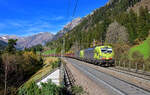 193 403 + 193 401 mit GAG 48857 am 31.10.2024 bei Gossensass.