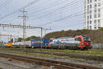 Siemens Vectron 193 471-0 durchfährt am 25.09.2024 den Bahnhof Pratteln.